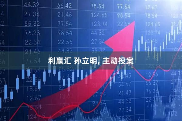 利赢汇 孙立明, 主动投案